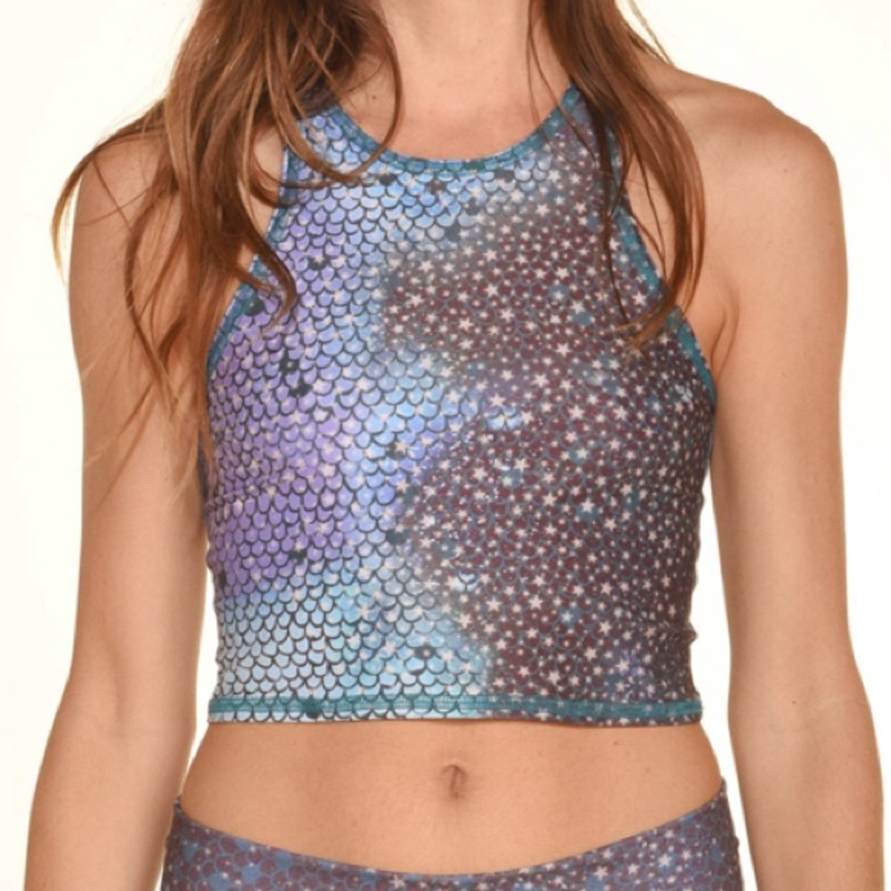 Mermaid Fairyqueen Teal Mermaid Tank by Teeki